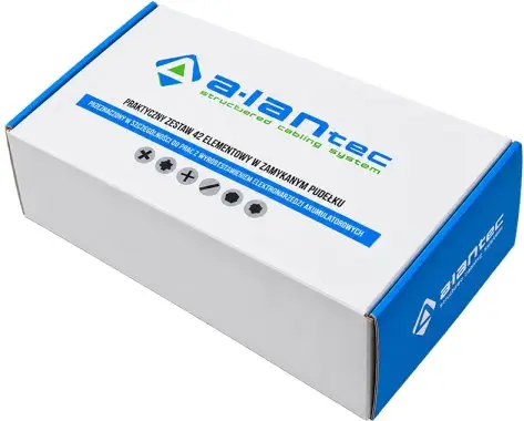 Alantec Uzgaļu komplekts 42 daļas slēdzamā