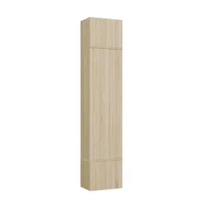 Skapis top e shop HAGA 1SZ Sonoma Oak brīvi stāvošs 3 durvju verams lamināts matēts