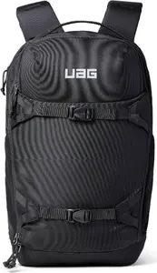 Urban Armor Gear 98418611V4040 Ikdienas mugursoma ar 16 collu klēpjdatora nodalījumu un mitrumu novadošu dizainu Melna