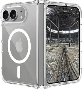 JT Berlin BackCase Pankow Clear MagSafe Transparent Smartphone Case for Apple iPhone Duo