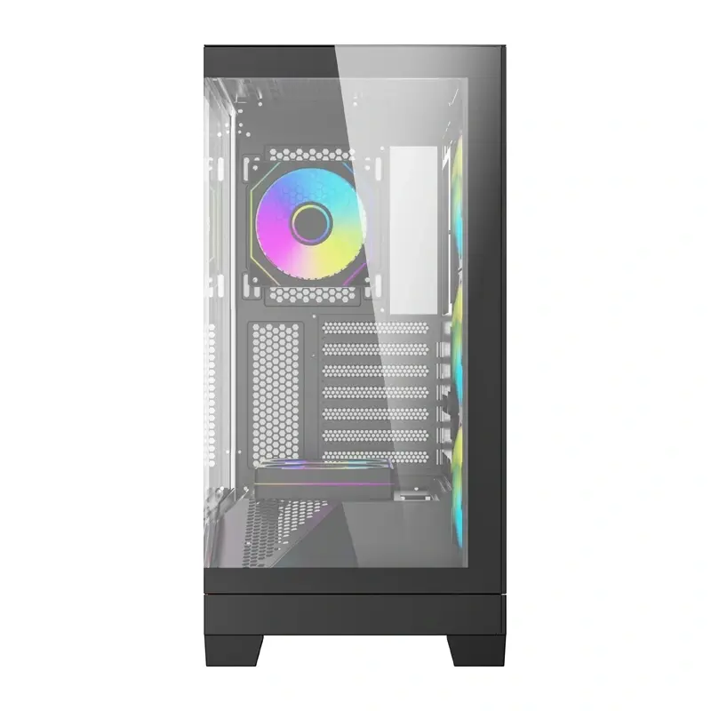 Корпус для компьютера DarkFlash K430 Черный с 6 вентиляторами Photo 5