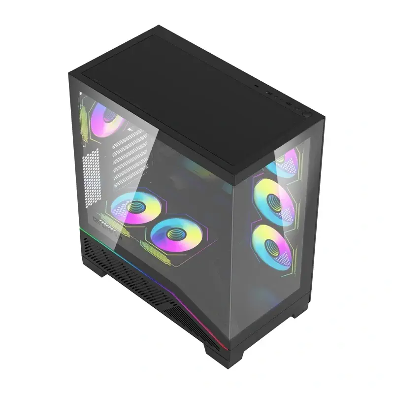 Корпус для компьютера DarkFlash K430 Черный с 6 вентиляторами Photo 8