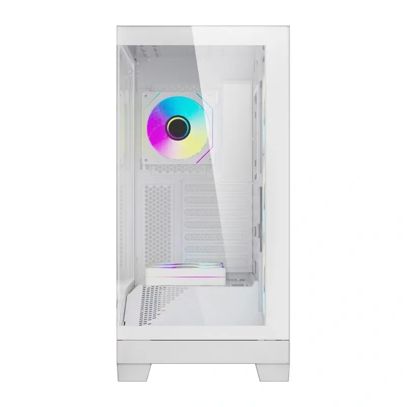Компьютерный корпус Darkflash K430 Белый с 6 вентиляторами Photo 6
