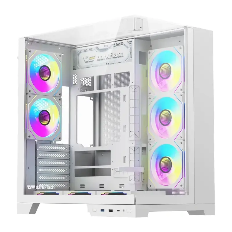 Корпус для компьютера Darkflash TH285 PLUS Белый Photo 2