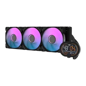 darkFlash DH360D Processor All-in-one liquid cooler 12 cm Black 1 pc(s)