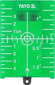 Yato YT-30465 Laser Positioning Plate for Green Lasers