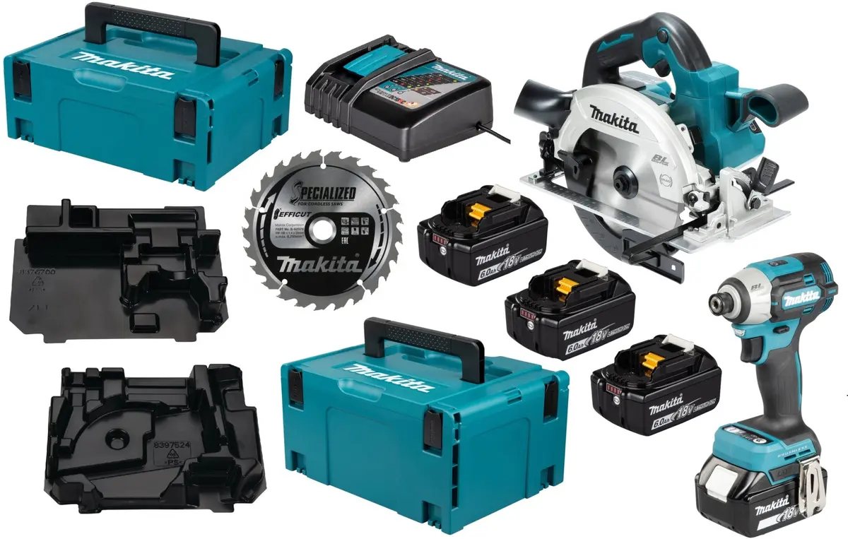 Makita 18V elektroinstrumentu komplekts DLX2565GJ, DLX2565GJ