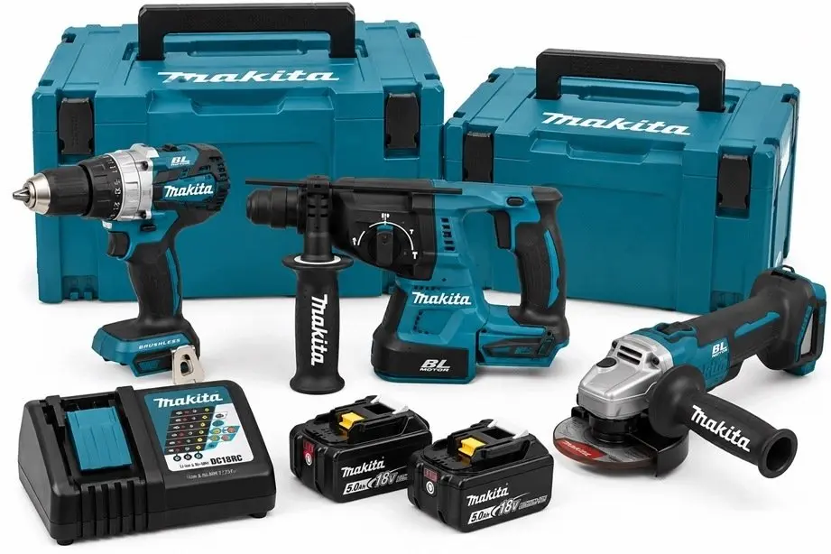 Makita DLX3223TJ 18V Bezvadu elektroinstrumentu komplekts