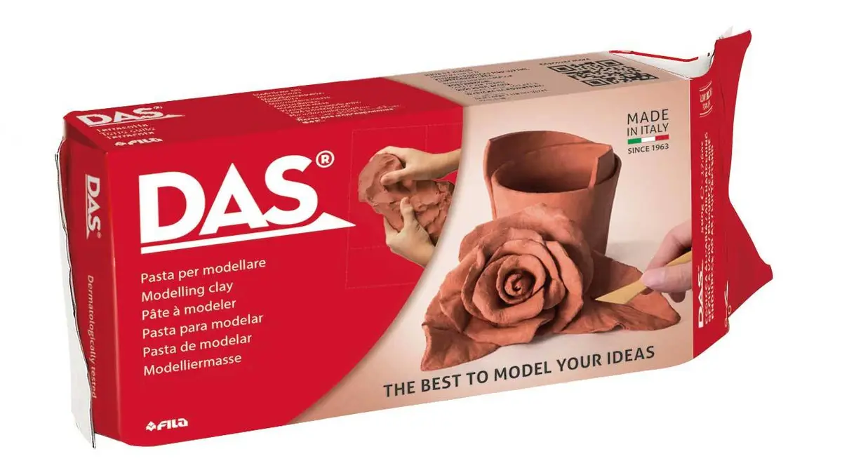 DAS F387600 Modelēšanas māls Terakota Photo 2