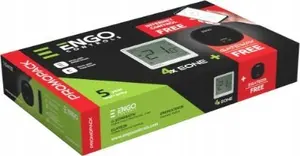 Engo EONEBATBPROMOPACK+EGATEZB Накладной аккумуляторный интернет-регулятор температуры ZigBee 4 шт. с интернет-шлюзом и репитером