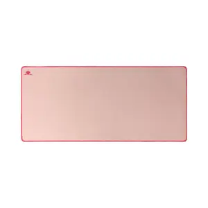 White Shark LOTUS XL MP-2100 Gaming Mouse Pad Pink 800x350mm Textile Cellular Rubber Stitched Edges Anti-Skid