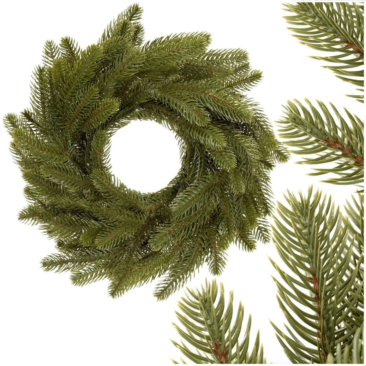 Springos CT0284 Fir Wreath 35 cm Photo 5