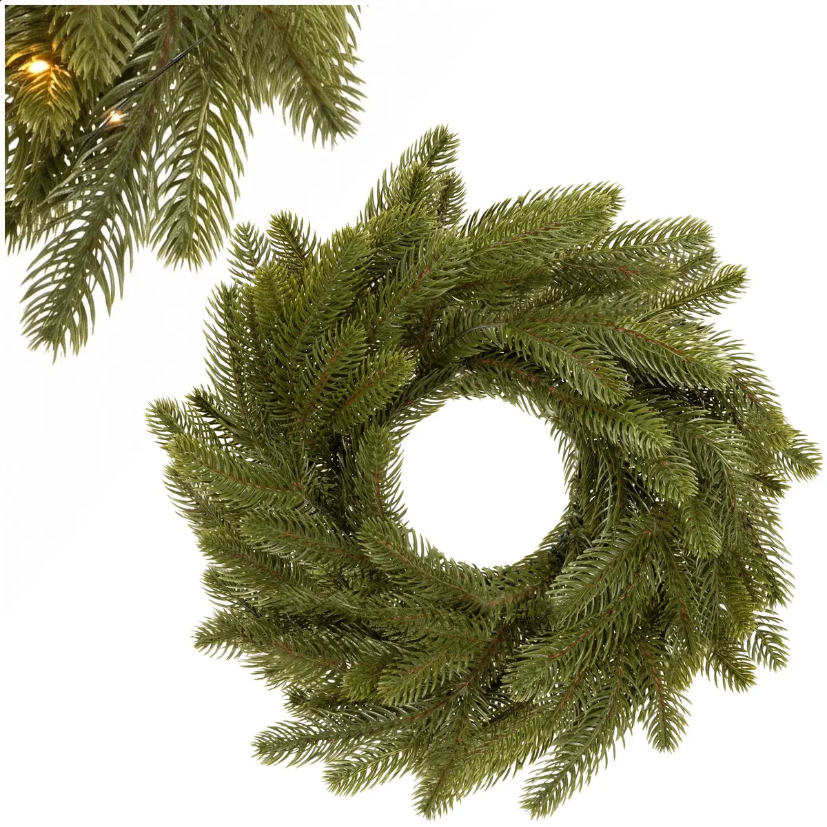 Springos CT0284 Fir Wreath 35 cm Photo 9