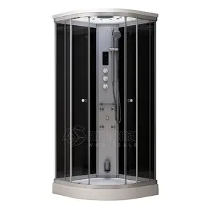 Паровая душевая кабина AMUE-AF8080 Черный 80x80x217 см.