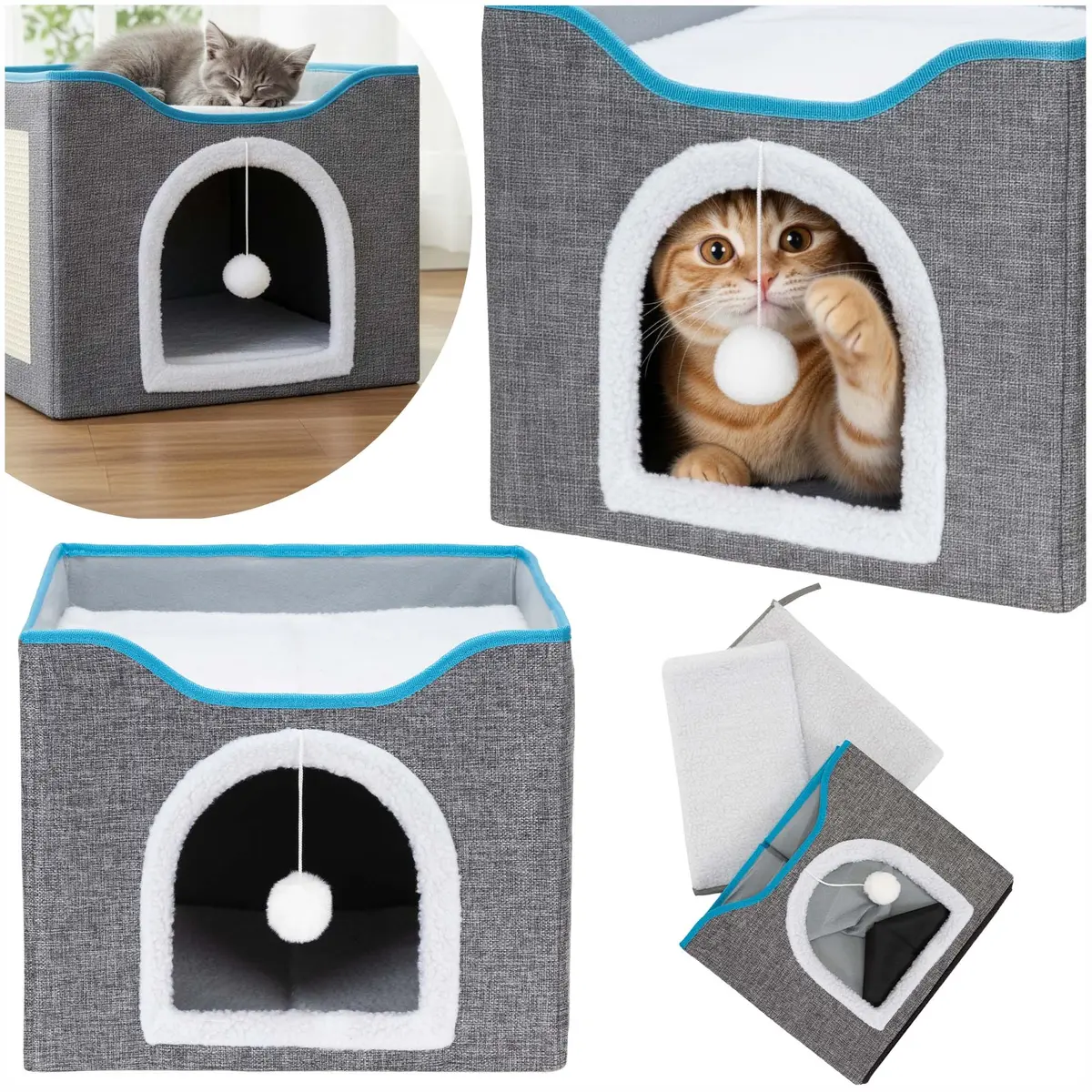 Springos PA1085 Cat House Photo 2
