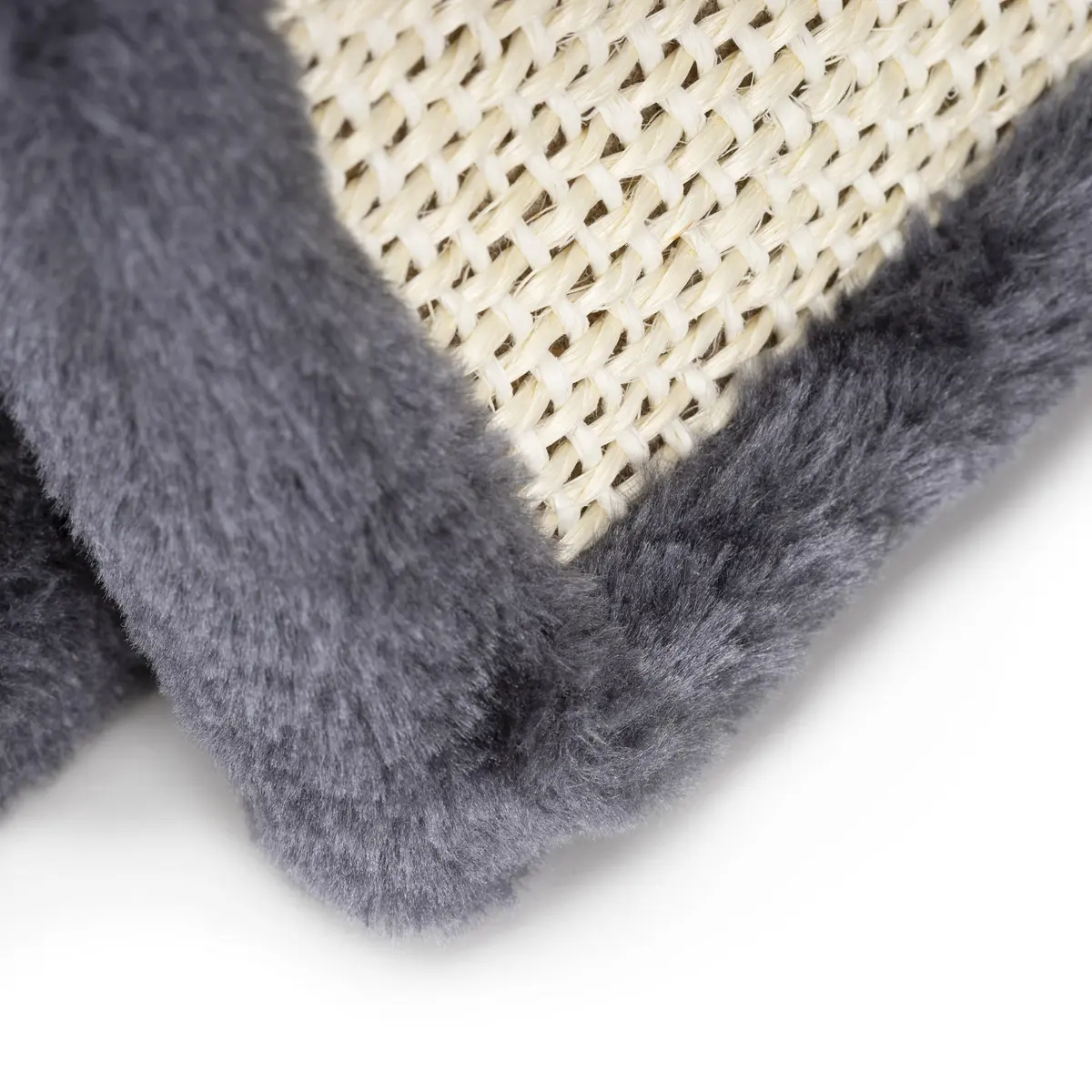 Springos PA1084 Cat Scratcher - Graphite & Cream Photo 6