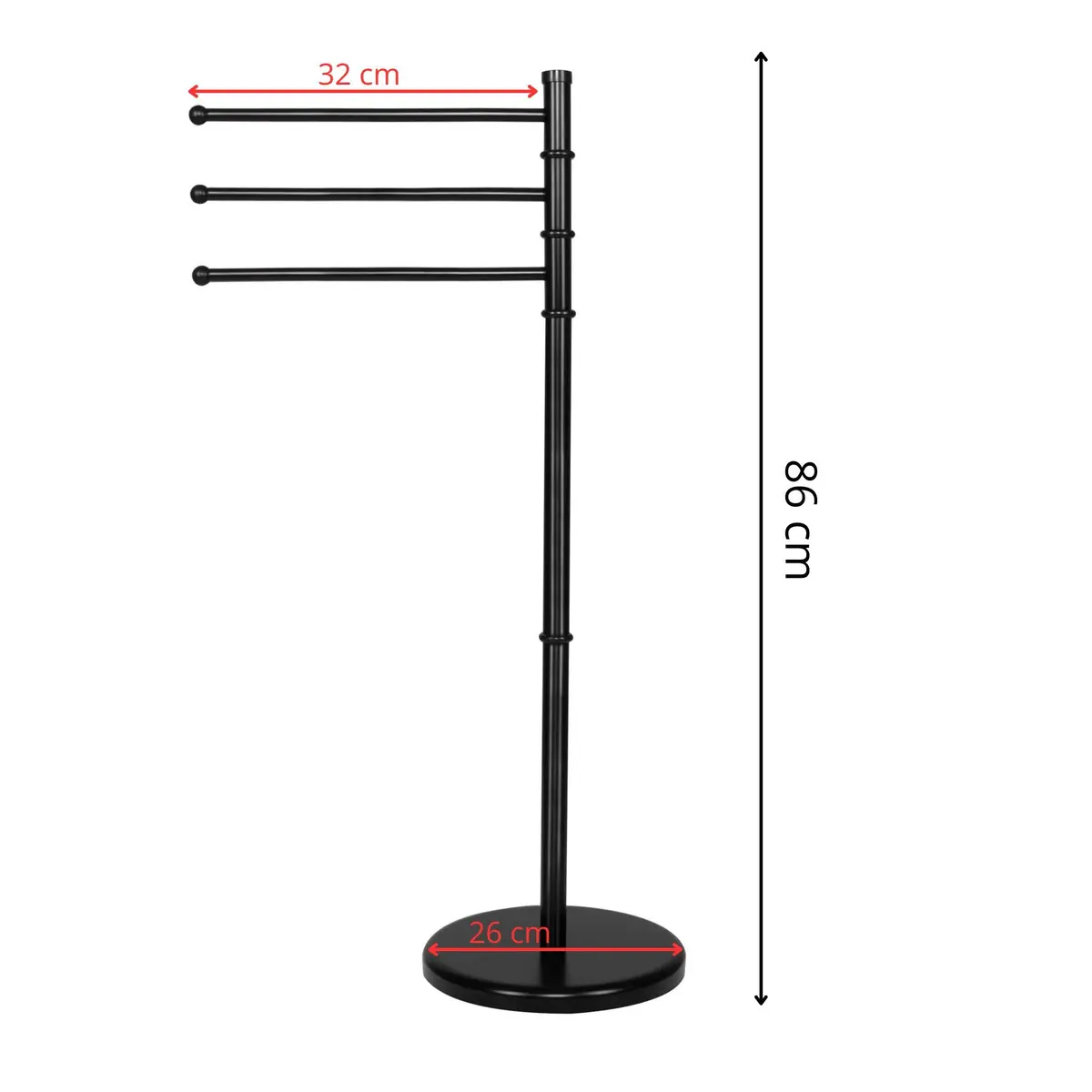 Springos TS0005 Towel Stand Photo 10