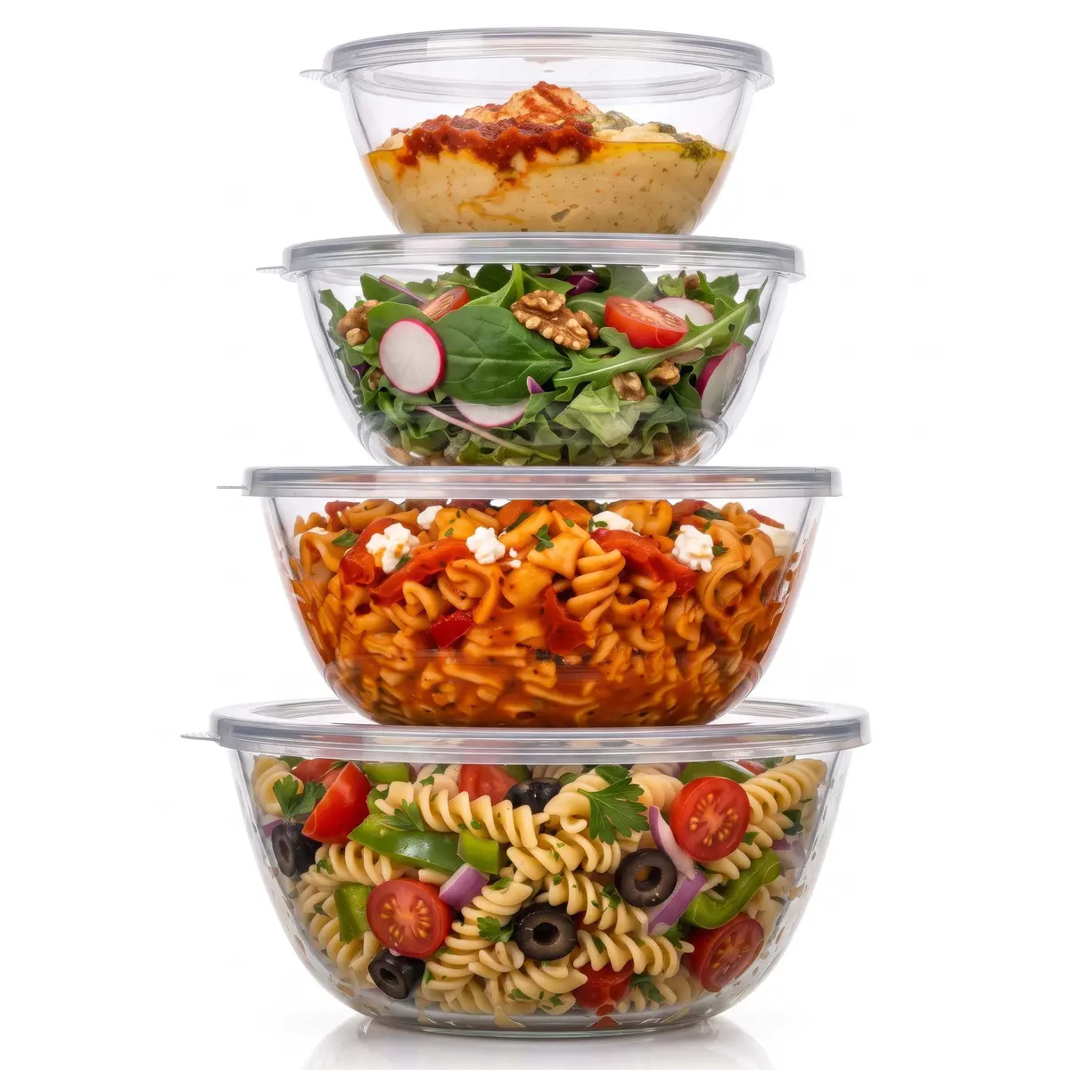 Springos KI0192 Glass Food Container Set Photo 2
