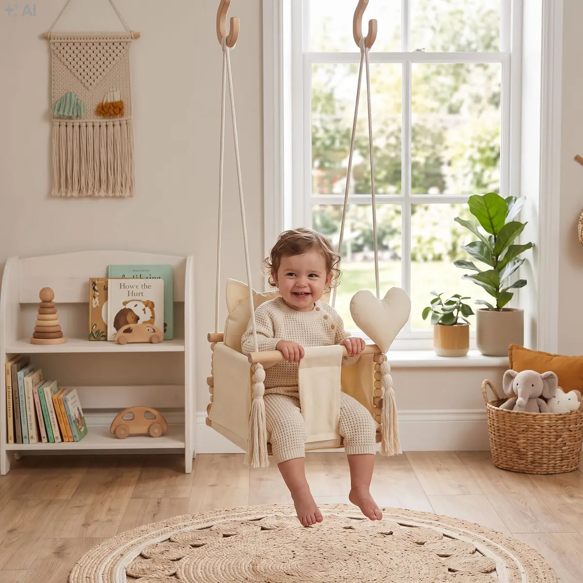 Springos HA7579 Child Swing Photo 6
