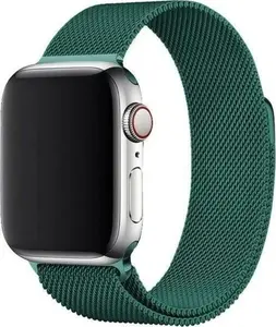 Hurtel Magnetic Strap pasek do Watch 7 45mm magnetyczna opaska bransoleta bransoletka zielony