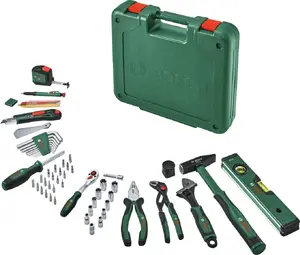 Набор инструментов Hedootools для самостоятельной сборки, 63 предмета
