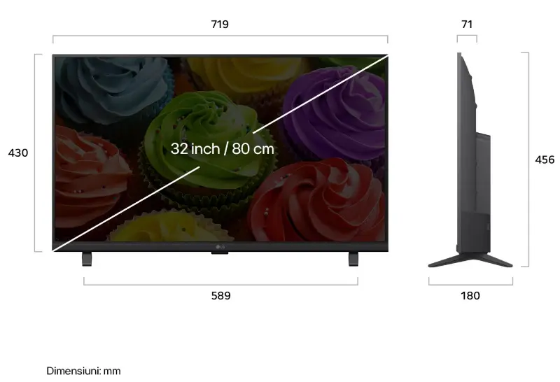 LG 32LB650B3LA 32 collu HD Smart televizors Photo 3