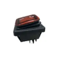Bachmann 924.178 electrical switch Rocker switch 2P Black, Red