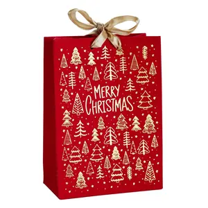 Gift bag Velvet Velvet Red