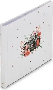 Hama Cam Multicolour Photo Album with Book Binding for 10 x 15 cm Photos and 30 Sheets