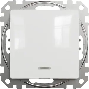 Schneider Łącznik schodowy Schneider Sedna Design SDD111106L z podświetleniem biały Design & Elements