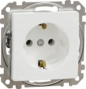 Schneider Electric Sedna Design SDD111025 Schuko Strāvas Lizda Balts