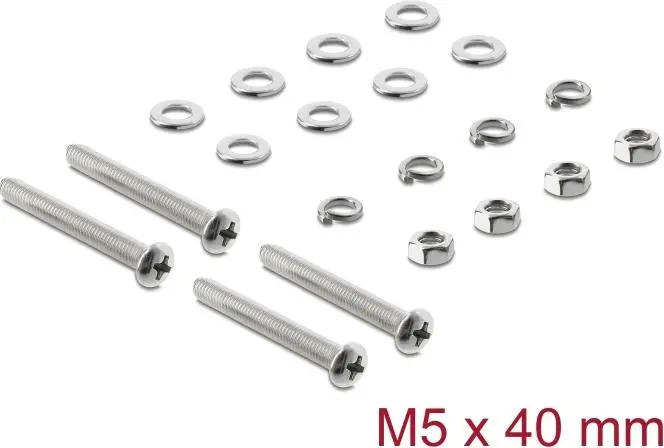 Delock M5 x 40 mm ventilatora