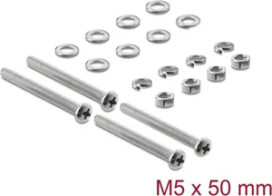 Delock Fan Screws Set M5 x 50 mm 20 pieces