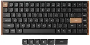 Bezvadu mehāniskā tastatūra Keychron K3 HE Ultra-Fast Lime Magnetic Switch ar RGB apgaismojumu un karstās maiņas slēdžiem