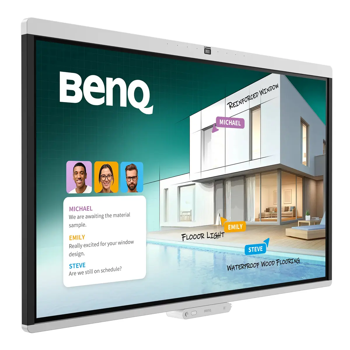 BenQ CM5505 Интерактивная доска 55 Дюймов Сенсорная Photo 3