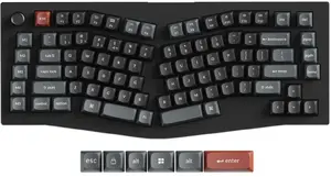 Keychron V10 Ultra 8K Mehāniskā tastatūra ar Keychron Silk POM Red slēdžiem