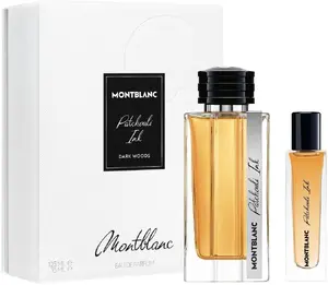 Mont Blanc Patchouli Ink Dark Woods Eau de Parfum 125ml un 15ml komplekts