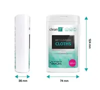 CLEAN IT CL-147 Wet Cleaning Wipes 100 pcs Photo 3