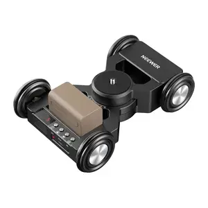 Neewer DL400 Electric Camera Dolly for Photography and Video Recording with 5 Speed Levels, App Control, and 3 kg Load Capacity