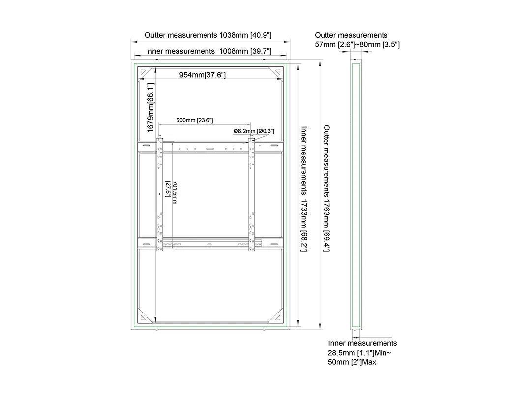 Multibrackets M Pro Series 75 Inch Enclosure Photo 17