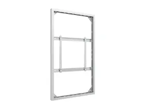 Multibrackets M Pro Series Wall Slim Medium White Enclosure for 75 Inch Flat Panels Steel Landscape and Portrait VESA 600x700
