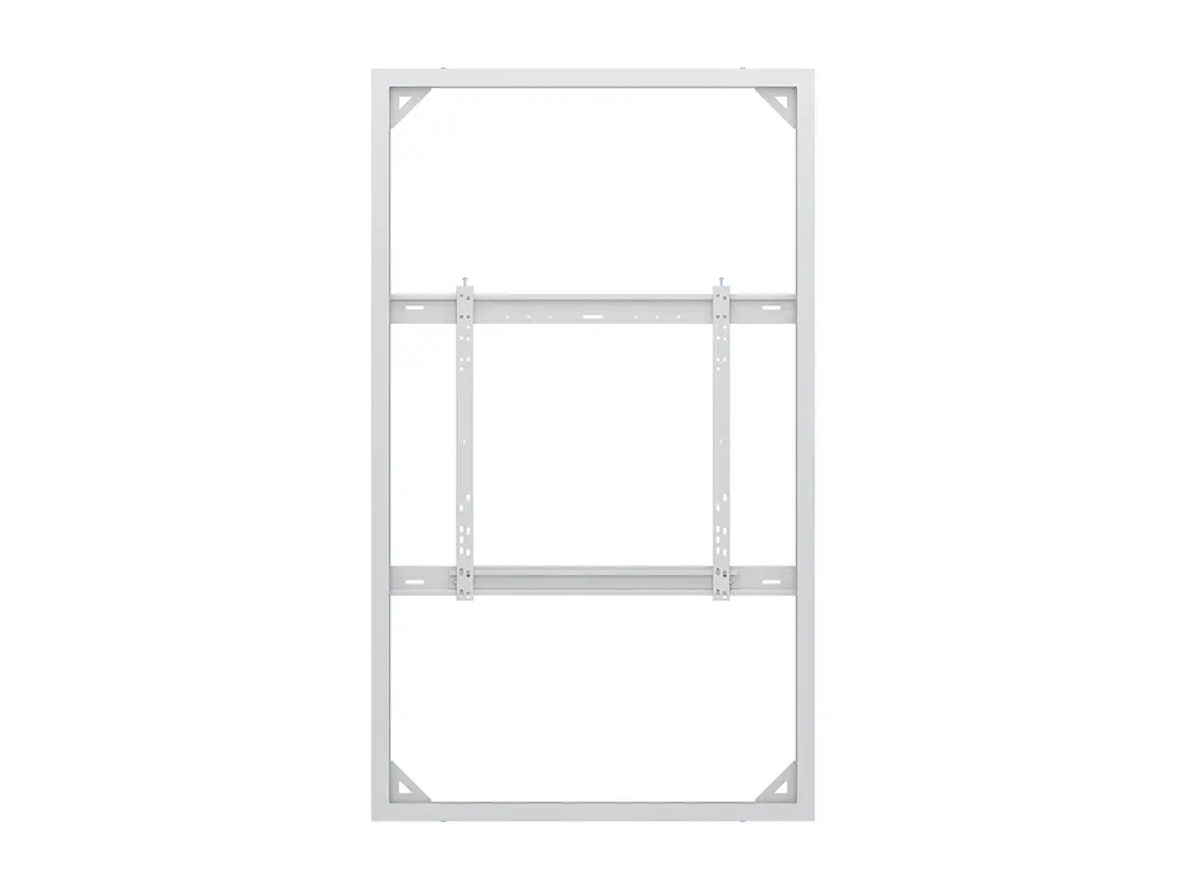 Multibrackets M Pro Series 75" Wall Slim Enclosure White Photo 2
