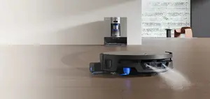 Ecovacs DEEBOT X12S OmniCyclone Robot Vacuum Cleaner Grey Wet and Dry 0.25 L Bagless 4000 mAh 62.2 dB
