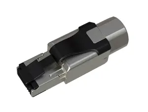 SOLARIX MPTL RJ45 CAT6 STP Самозажимной коннектор SXRJ45-6-STP-BK-SA-N Экранированный сетевой штекер для кабелей AWG 26-23