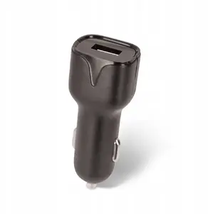 Автомобильное зарядное устройство Alogy Setty с 1 портом USB 1А и кабелем microUSB черного цвета