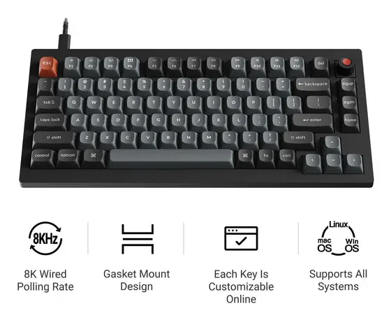 Keychron V1 8K Mechanical Keyboard Photo 3
