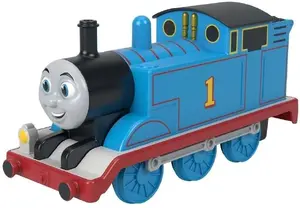 Fisher-Price Thomas & Friends Большой свистящий Томас игрушечный поезд звук кнопки пластик разноцветный