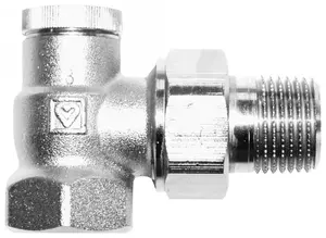 Herz RL-1 3/4" Angle Return Radiator Valve 1372442