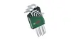 Bosch 1 600 A02 Z9C Torx Key Set Photo 2