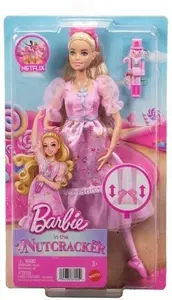 MATTEL Barbie Klara Ballerīna lelle ar kustīgām potītēm un rotaļu Riekstkodi